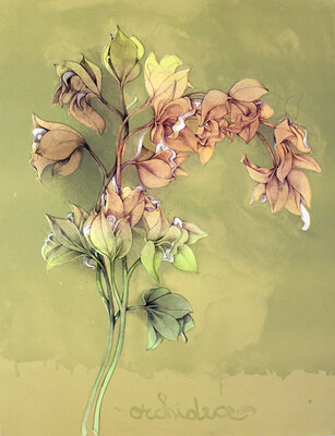 Nachverkauf 57. Kunstauktion: Orchidea verde | © Galerie Dr. Markus Döbele